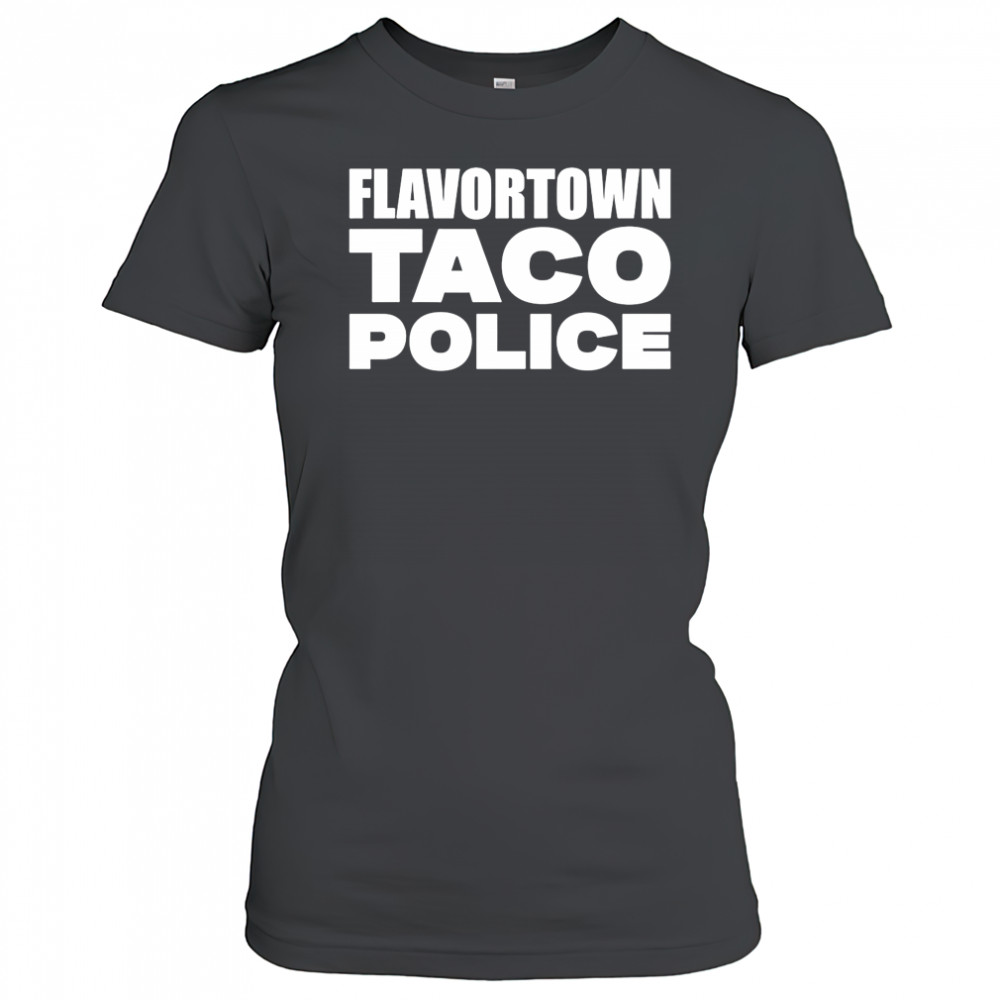 Flavortown Taco Police Guy Fieri shirt Women's T-shirt