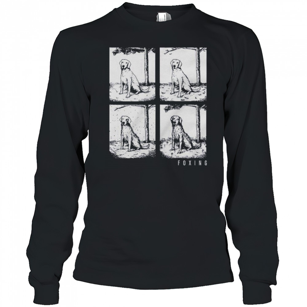 Foxing Dog Seasons T-shirt Long Sleeved