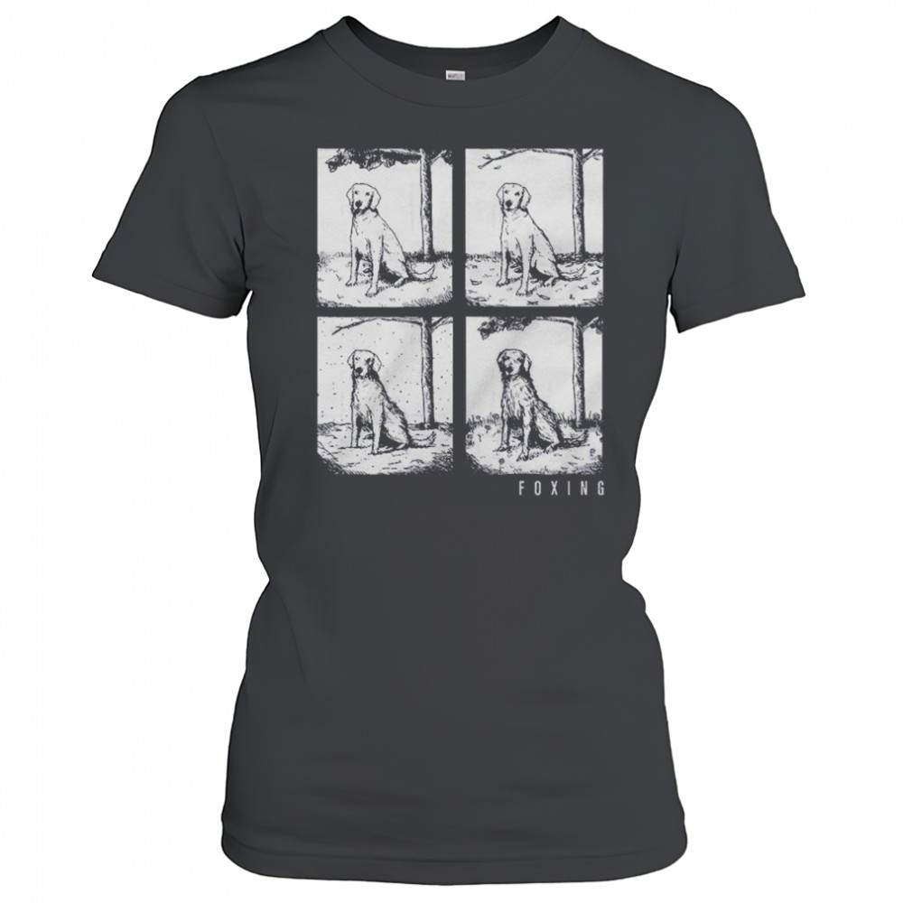 Foxing Dog Seasons T-shirt Women's T-shirt