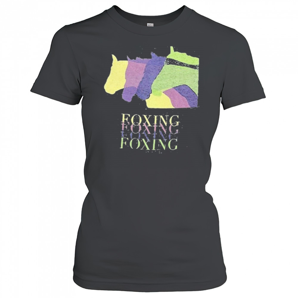 Foxing Horses T-shirt Women's T-shirt