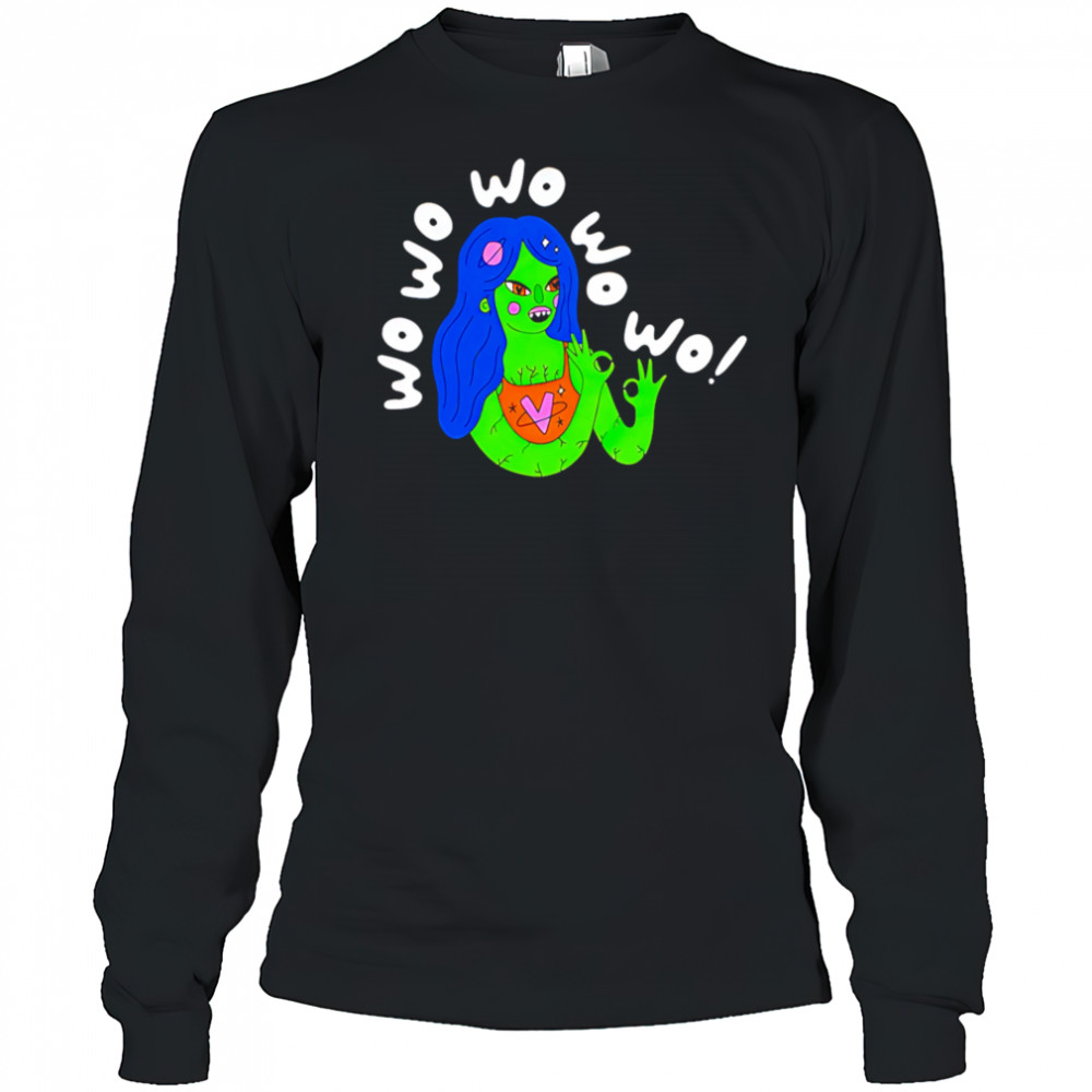 Gloopy Industries Merch Martian Girl shirt Long Sleeved