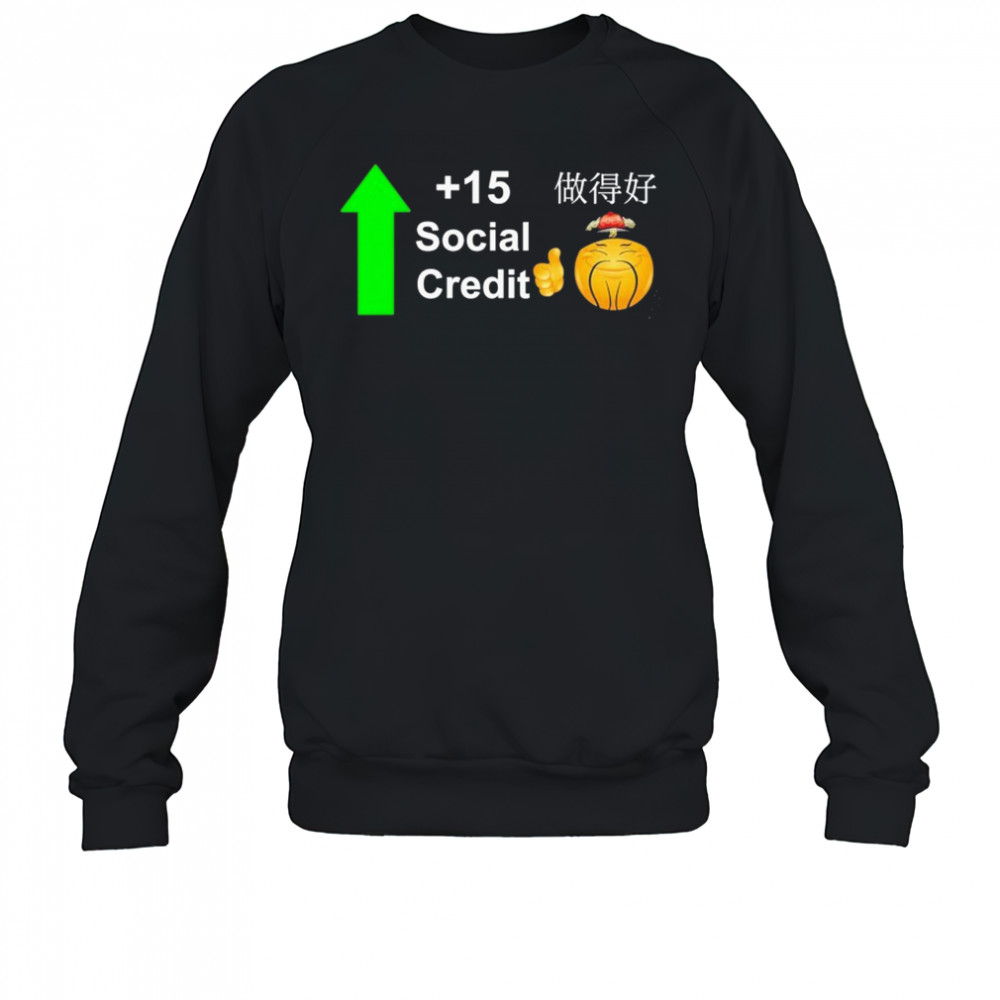 Good Chinese Social Credit Score T-Shirt Sweatshirt