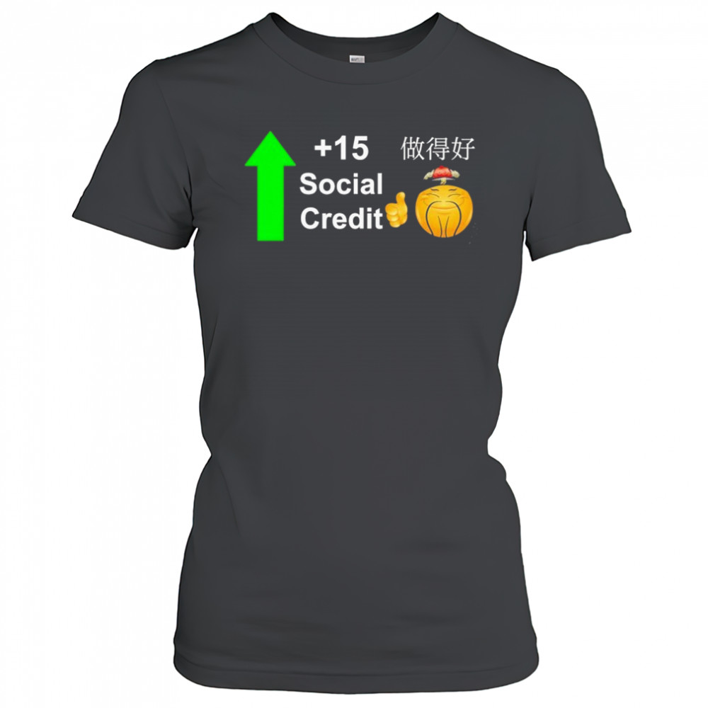 Good Chinese Social Credit Score T-Shirt Women's T-shirt