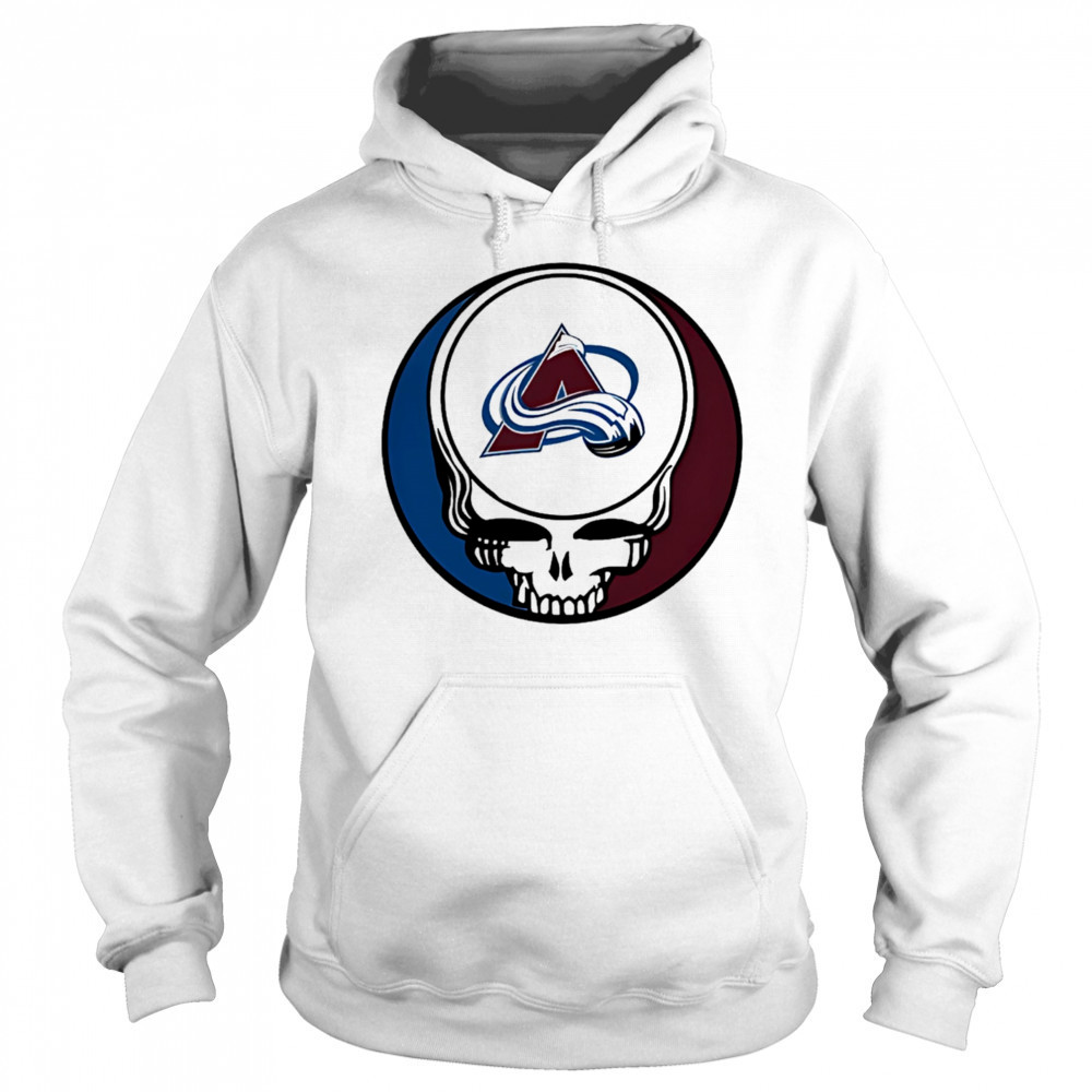 Grateful Dead with Colorado Avalanche NHL Hockey logo shirt Sweatshirt
