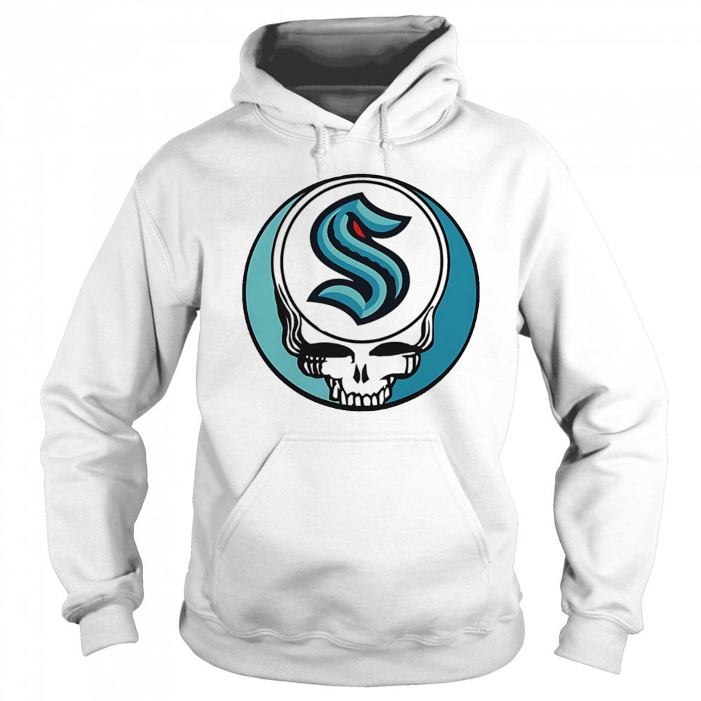 Grateful Dead with Seattle Kraken NHL Hockey logo shirt Sweatshirt