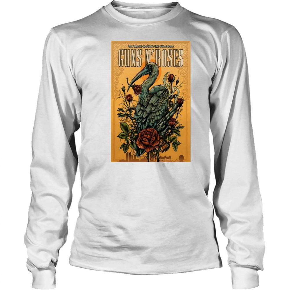 Guns N’ Roses Abu Dhabi, Etihad Arena, May 27, 2025 Shirt Long Sleeved