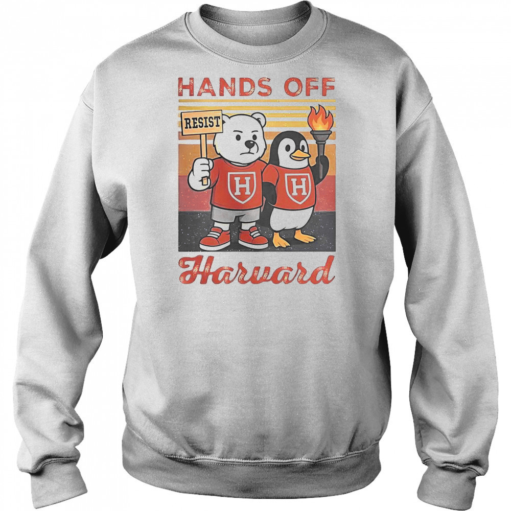 Hands Off Harvard Comfort Colors Hand Off Protest Steve Kerr Fdt Political Anti Trump T-Shirt Hoodie