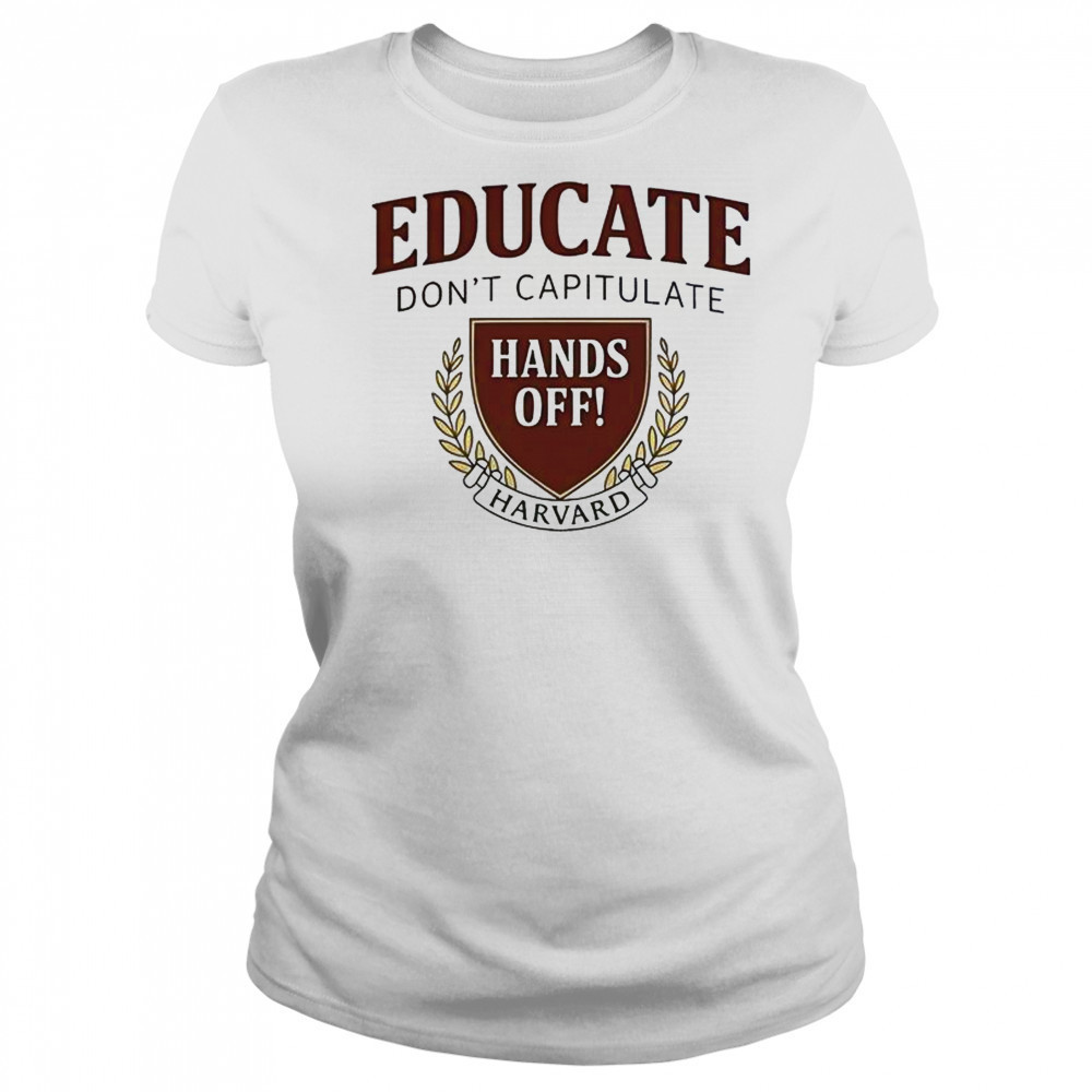 Hands Off Harvard Harvard Resistance T-Shirt Women's T-shirt