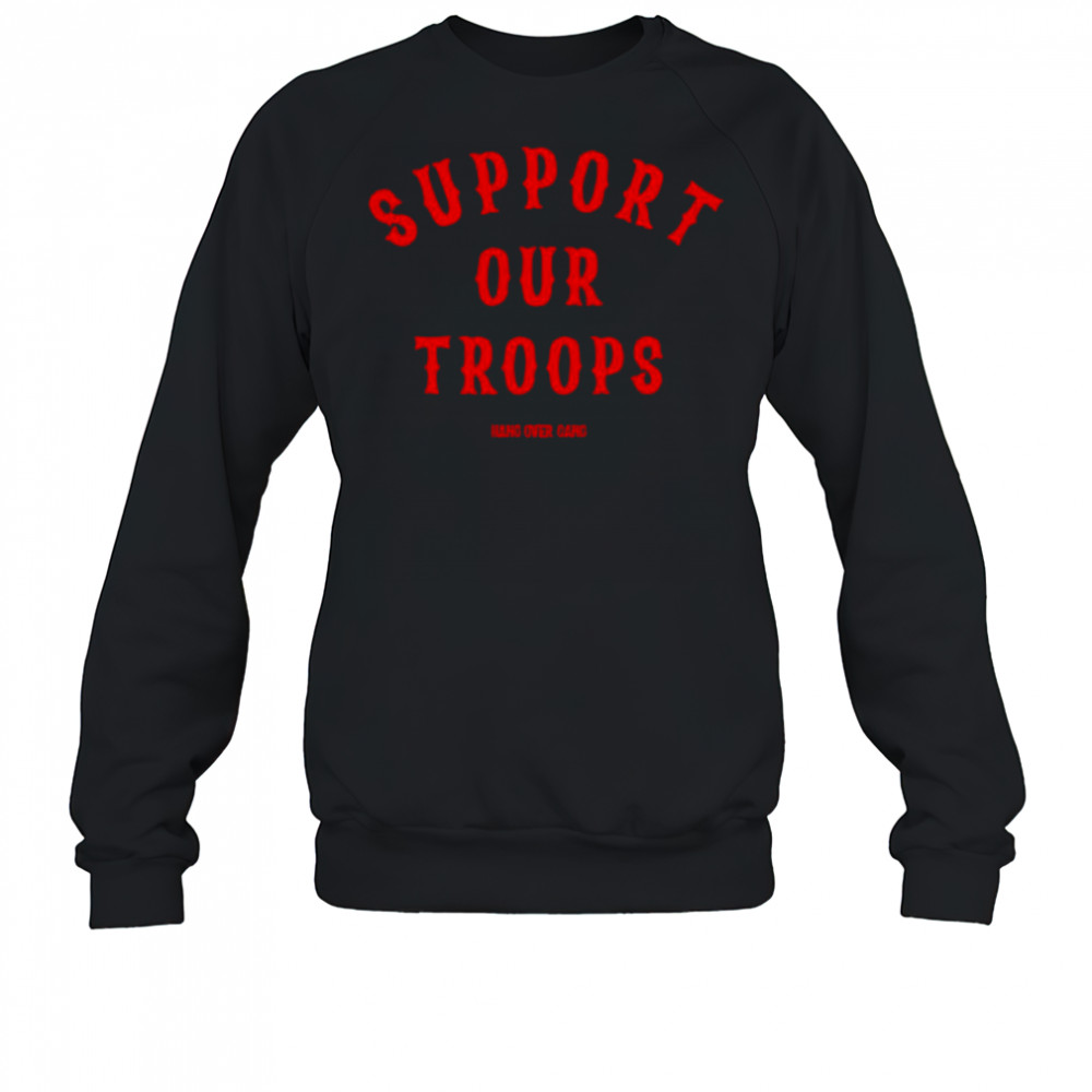 Hang Over Gang Charity Support Our Troops shirt Sweatshirt