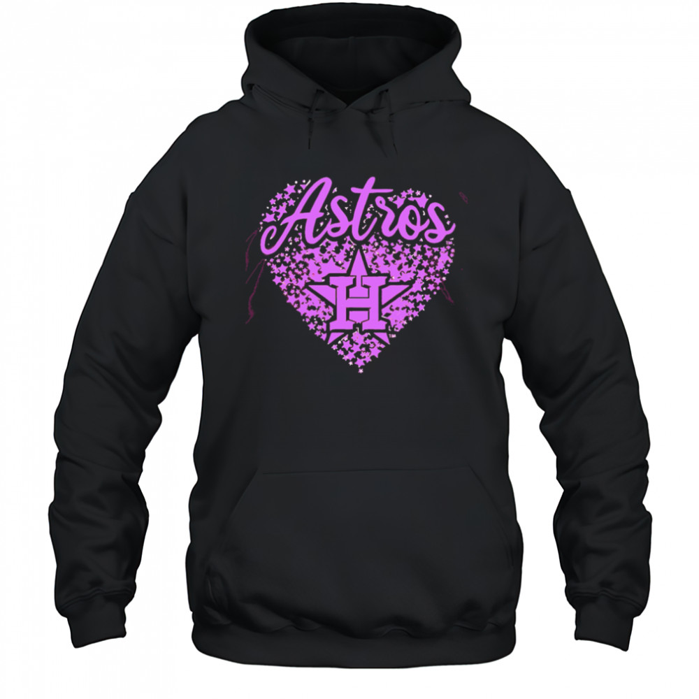 Houston Astros Princess 2025 heart shirt Hoodie