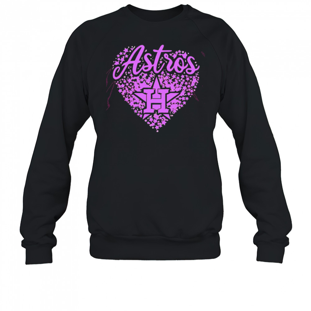Houston Astros Princess 2025 heart shirt Sweatshirt