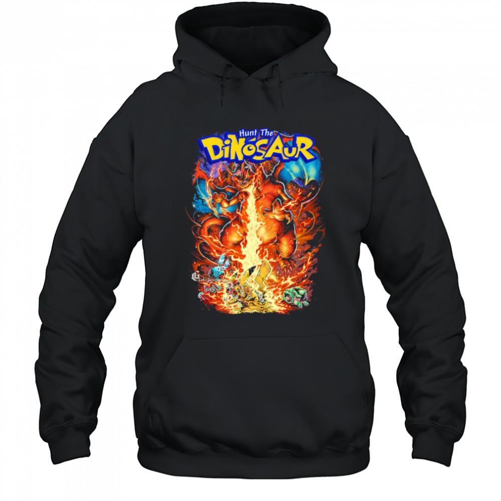 Hunt the Dinosaur Pokemon shirt Hoodie