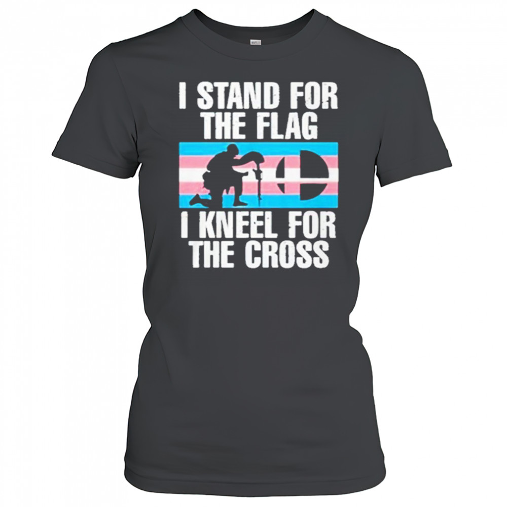 I Stand For The Flag I Kneel For The Cross Shirt Women's T-shirt