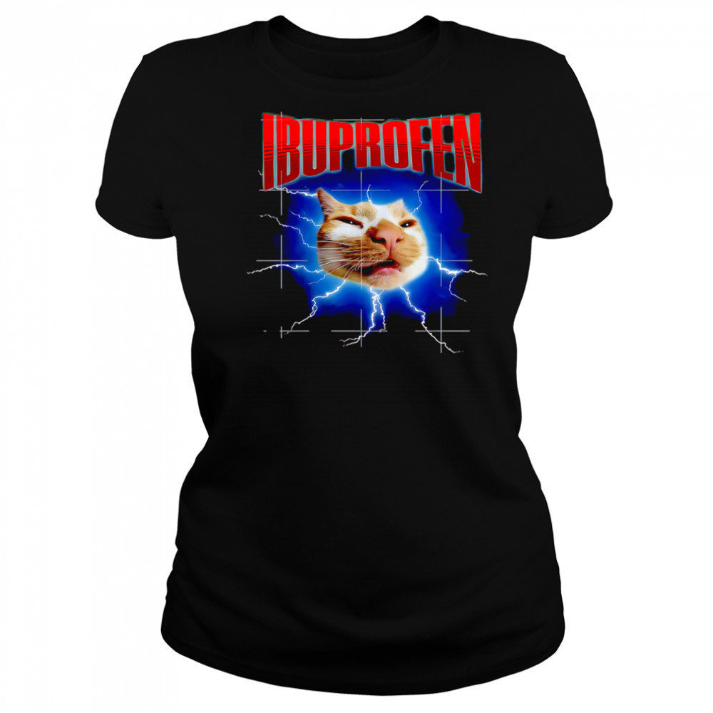 Ibuprofen Cat lightning shirt Women's T-shirt