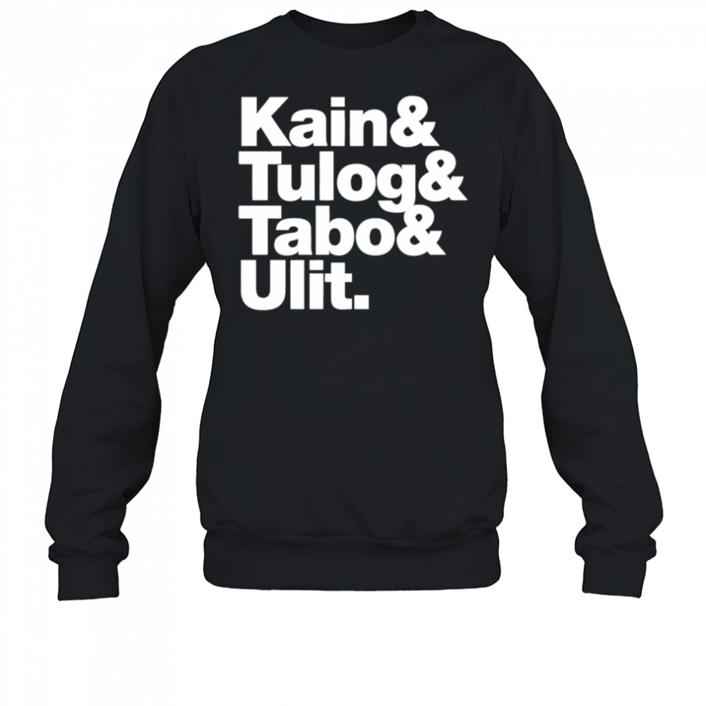 Illa Manila Kain Tulog Tabo shirt Sweatshirt