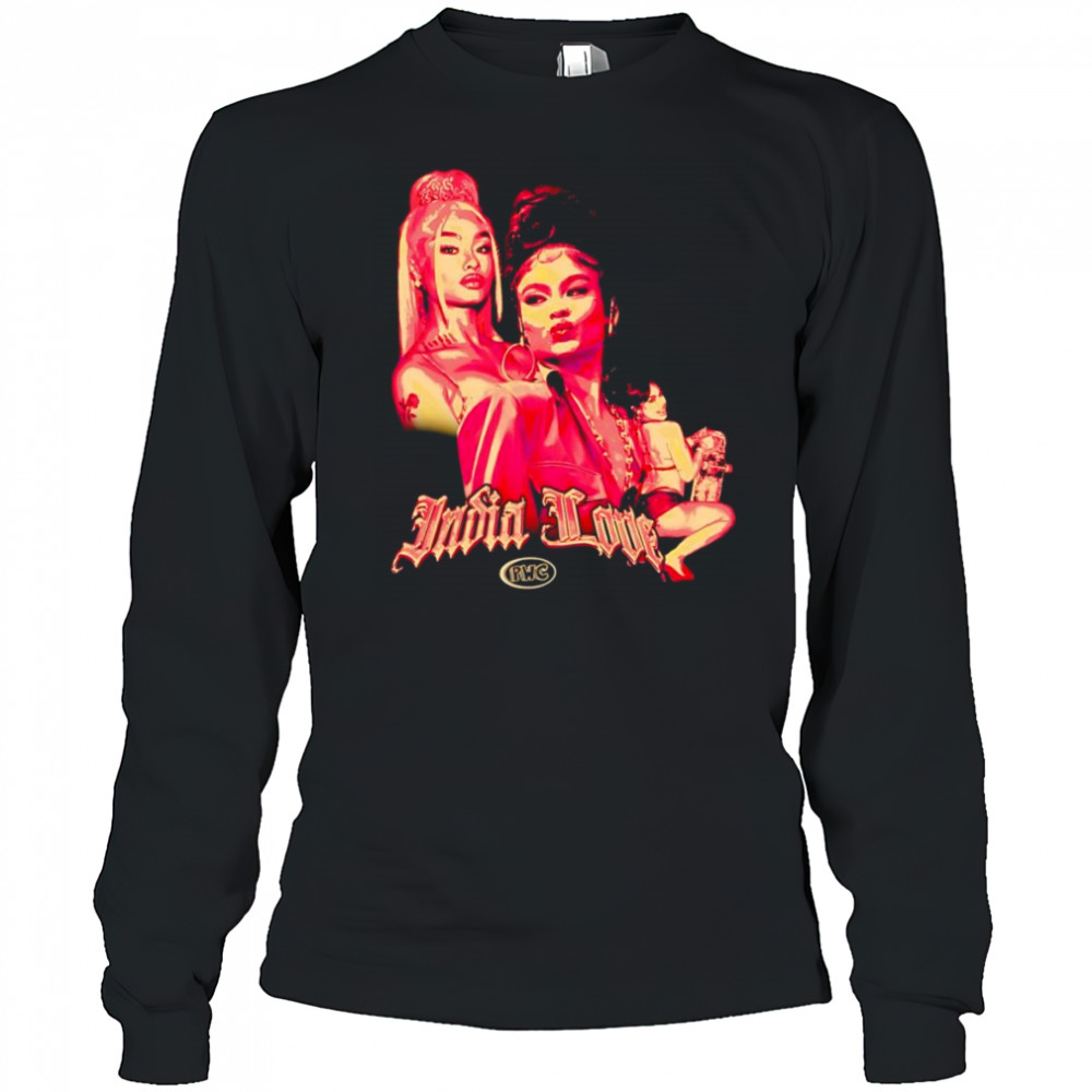 India Love Celebrity graphic shirt Long Sleeved