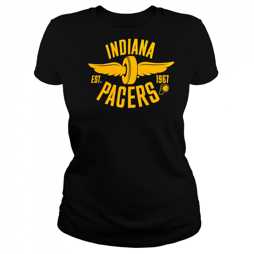 Indiana Ana Pacers Est. 1967 wings shirt Women's T-shirt