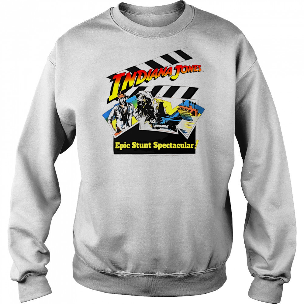 Indiana Jones Epic Stunt Spectacular vinatge shirt Hoodie