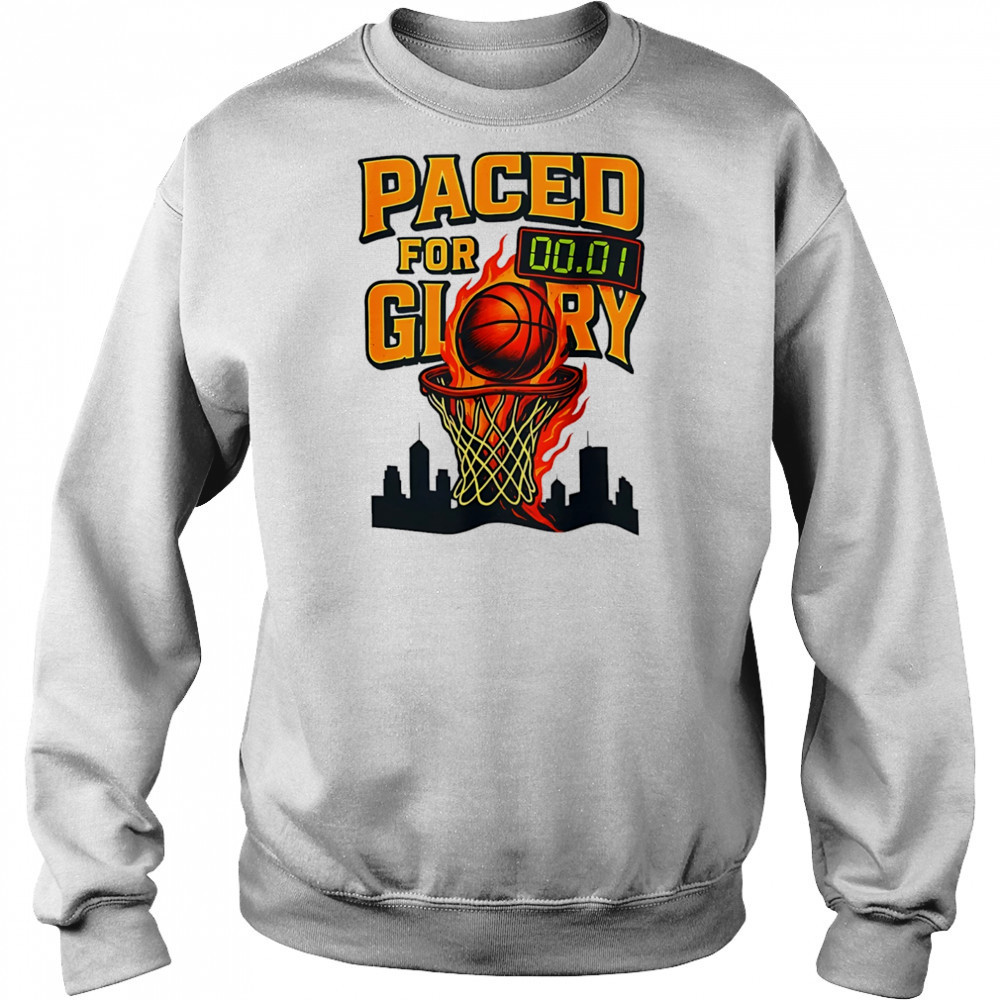 Indiana Pacers NBA Basketball fire 2025 Paced for Glory shirt Hoodie