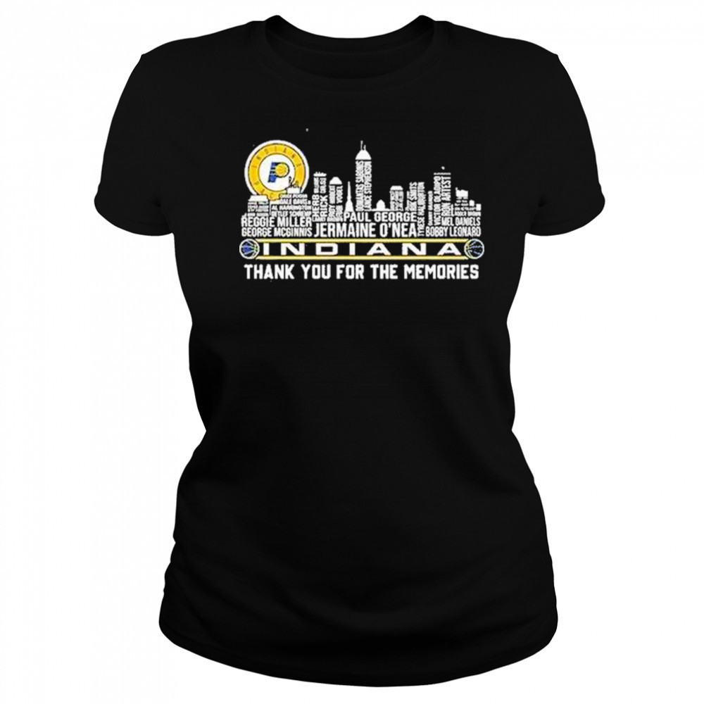 Indiana Pacers Thank You For The Memories Shirt Women's T-shirt