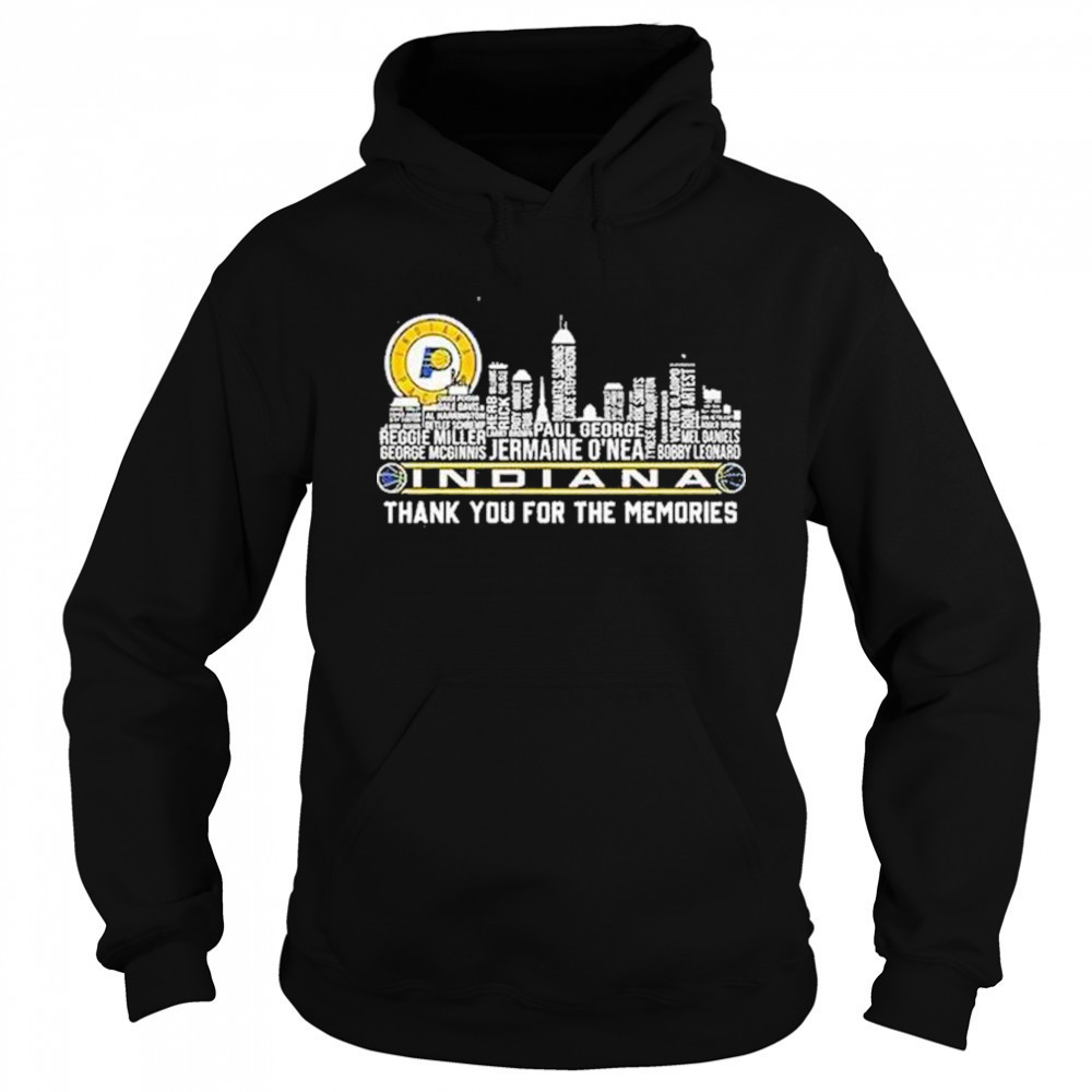 Indiana Pacers Thank You For The Memories Shirt Sweatshirt