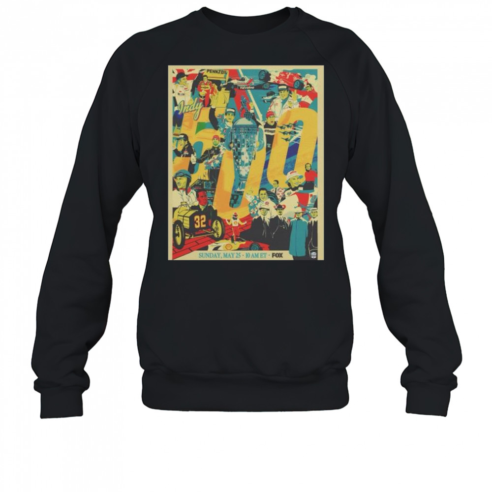 Indy 500 Sunday May 25 2025 Indianapolis Motor Speedway t-shirt Sweatshirt
