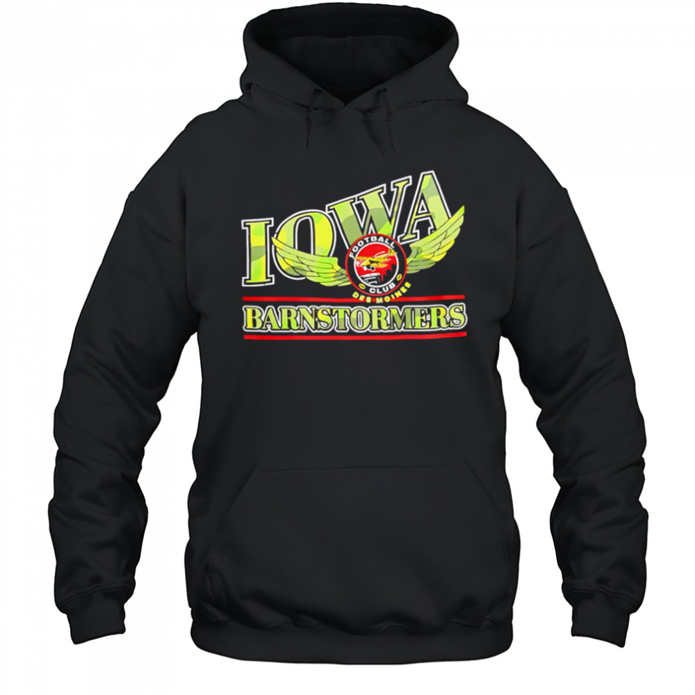 Iowa Barnstormers 2025 Military Appreciation Limited Edition shirt Hoodie
