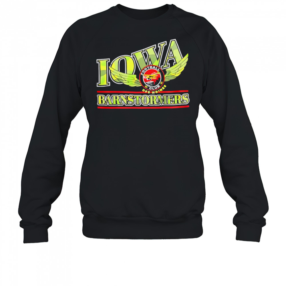 Iowa Barnstormers 2025 Military Appreciation Limited Edition shirt Sweatshirt