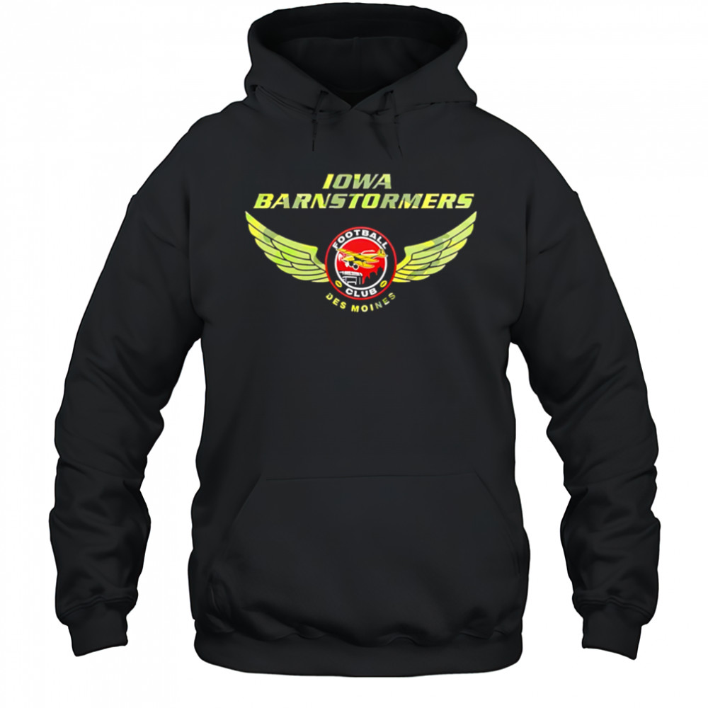 Iowa Barnstormers 2025 Military Appreciation logo shirt Hoodie