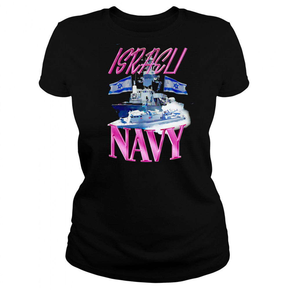 Israel Navy Boat Ship Flag shirt Women's T-shirt