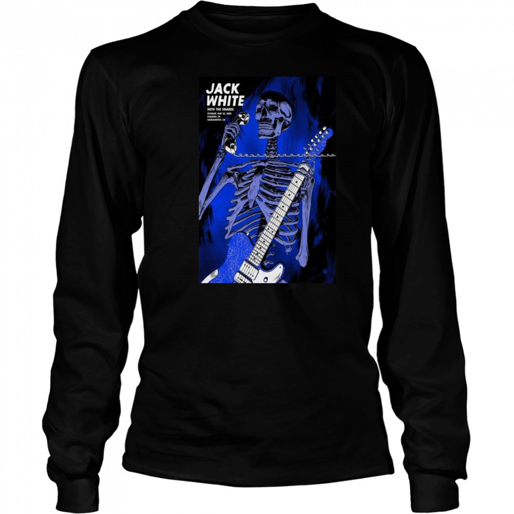 Jack White Channel 24 Sacramento, CA May 26 2025 Concert Shirt Long Sleeved