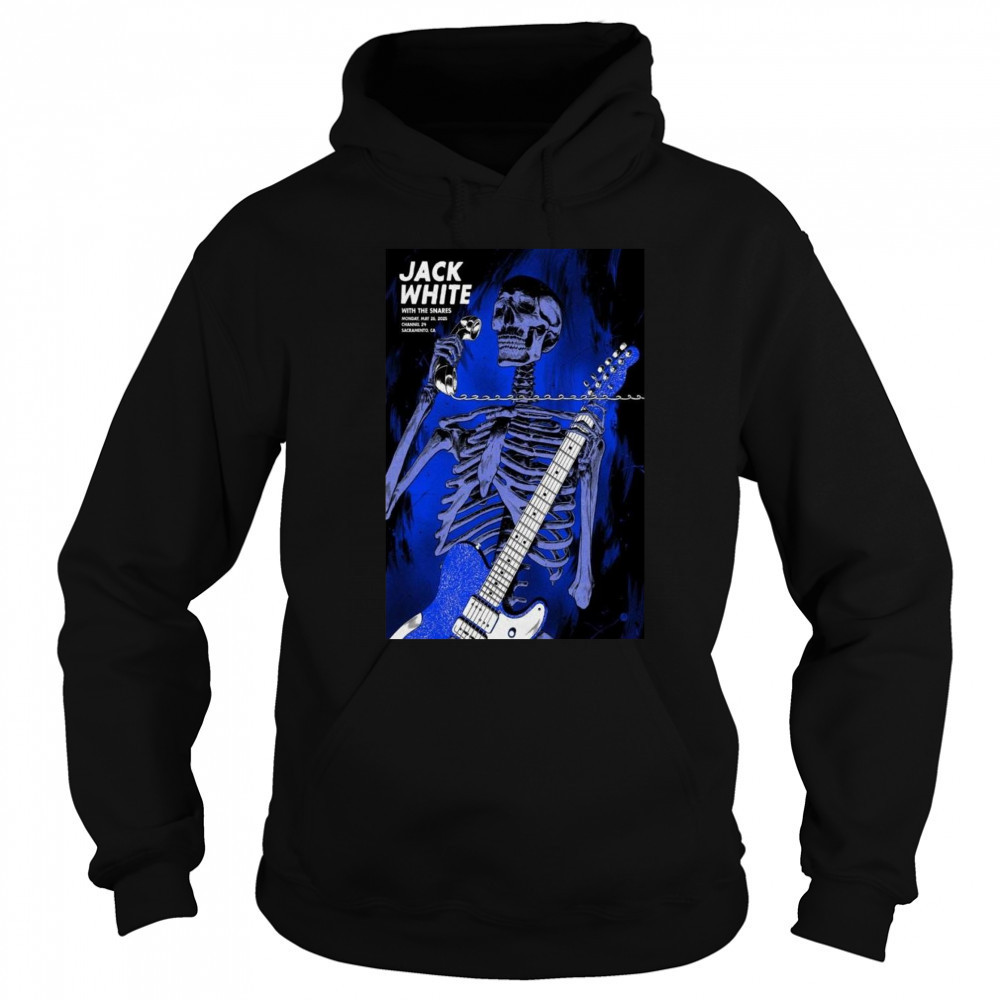 Jack White Channel 24 Sacramento, CA May 26 2025 Concert Shirt Sweatshirt