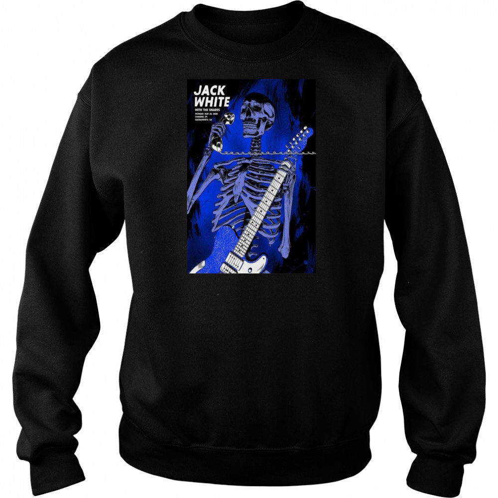 Jack White Channel 24 Sacramento, CA May 26 2025 Concert Shirt Hoodie