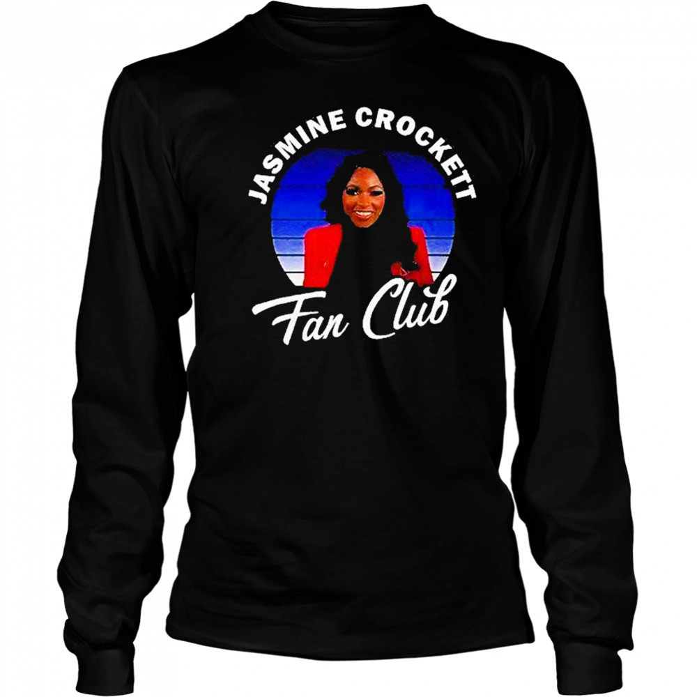 Jasmine Crockett Fan Club Shirt Long Sleeved