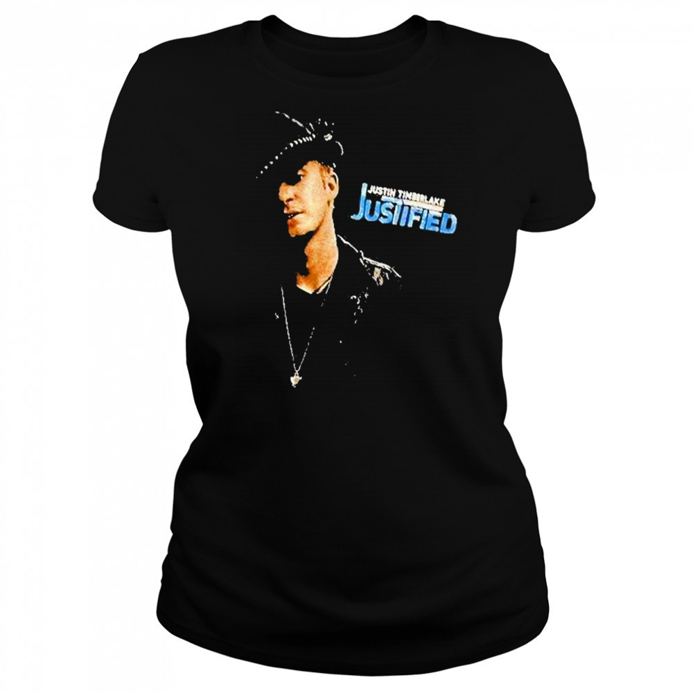 Jessica Biel Wearing Justin Timberlake Shirt Women's T-shirt