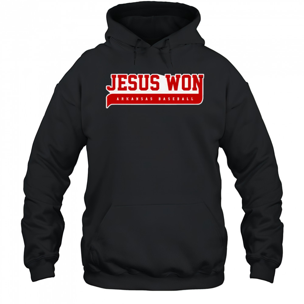 Jesus Won Arkansas Razorbacks 2025 Special shirt Hoodie