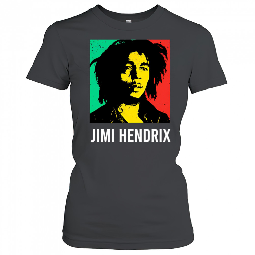 Jimi Hendrix Bob Marley shirt Women's T-shirt