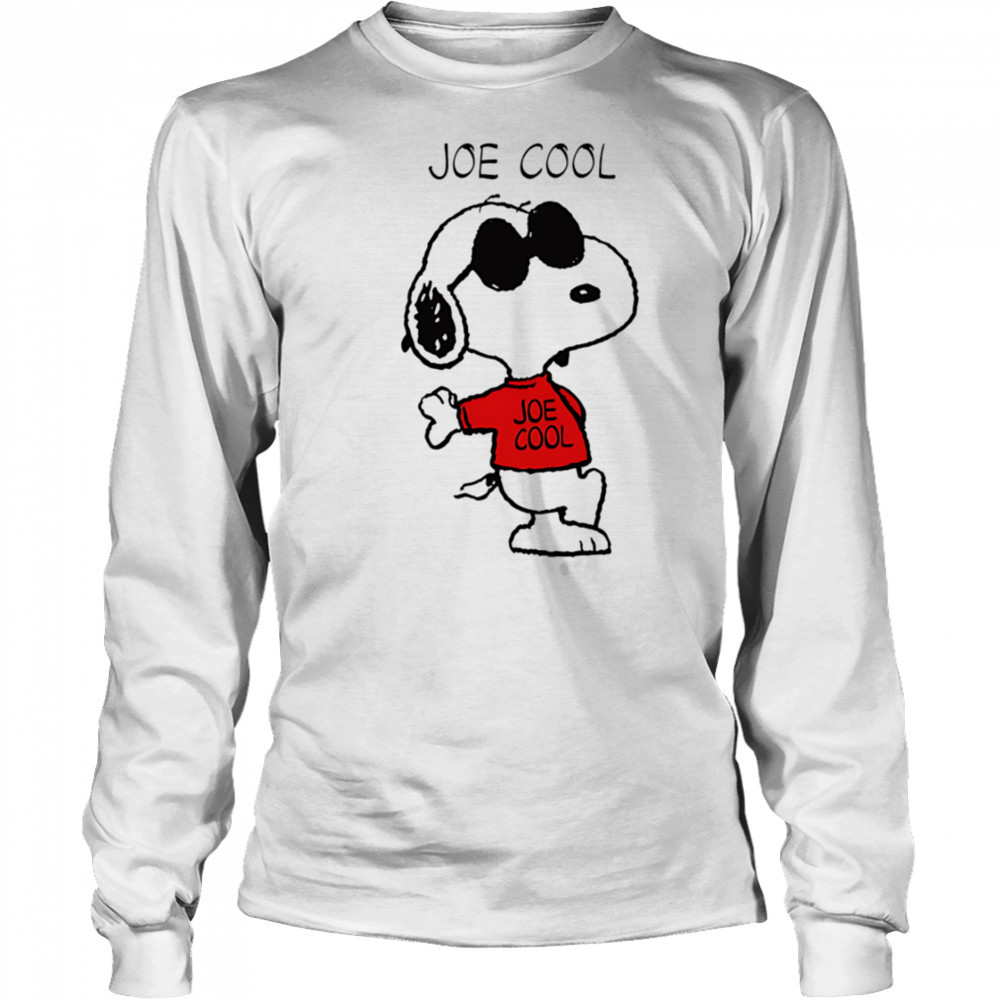 Joe Cool Snoopy shirt Long Sleeved