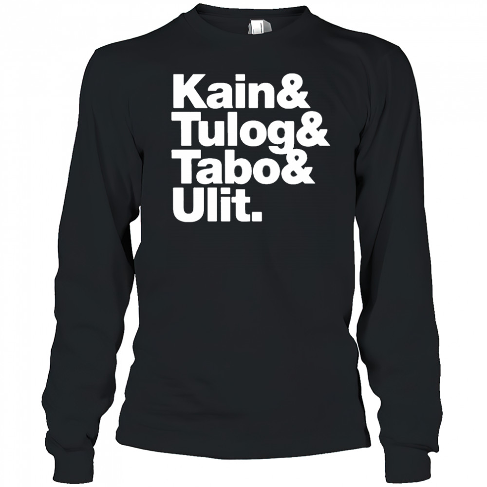 Kain Tulog Tabo Ulit Shirt Long Sleeved