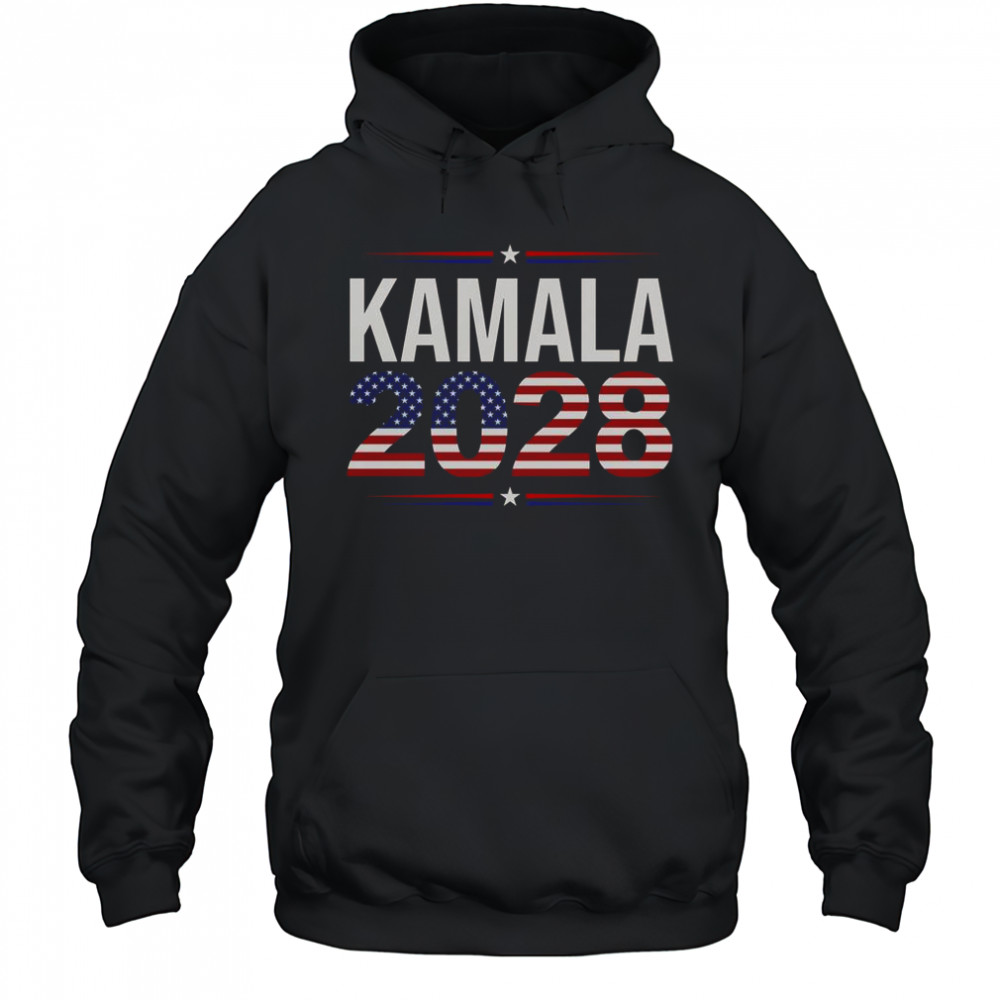 Kamala For President 2028 Retro Harris T-Shirt Hoodie