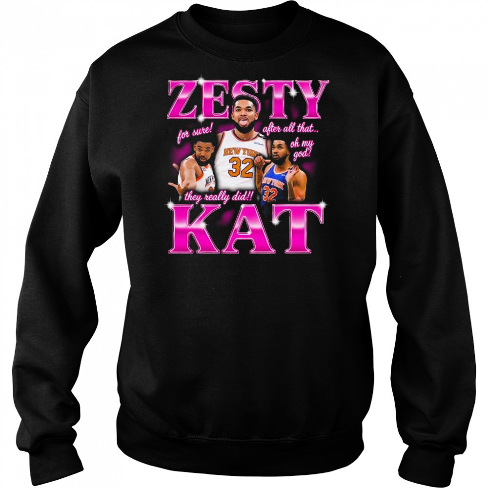 Karl Anthony Towns Zesty Kat Shirt Hoodie