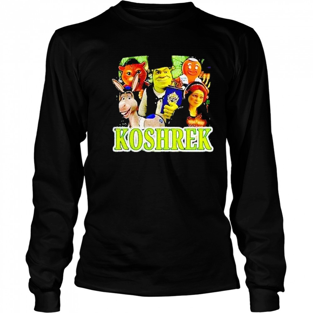 Koshrek Kosher Shrek Shirt Long Sleeved