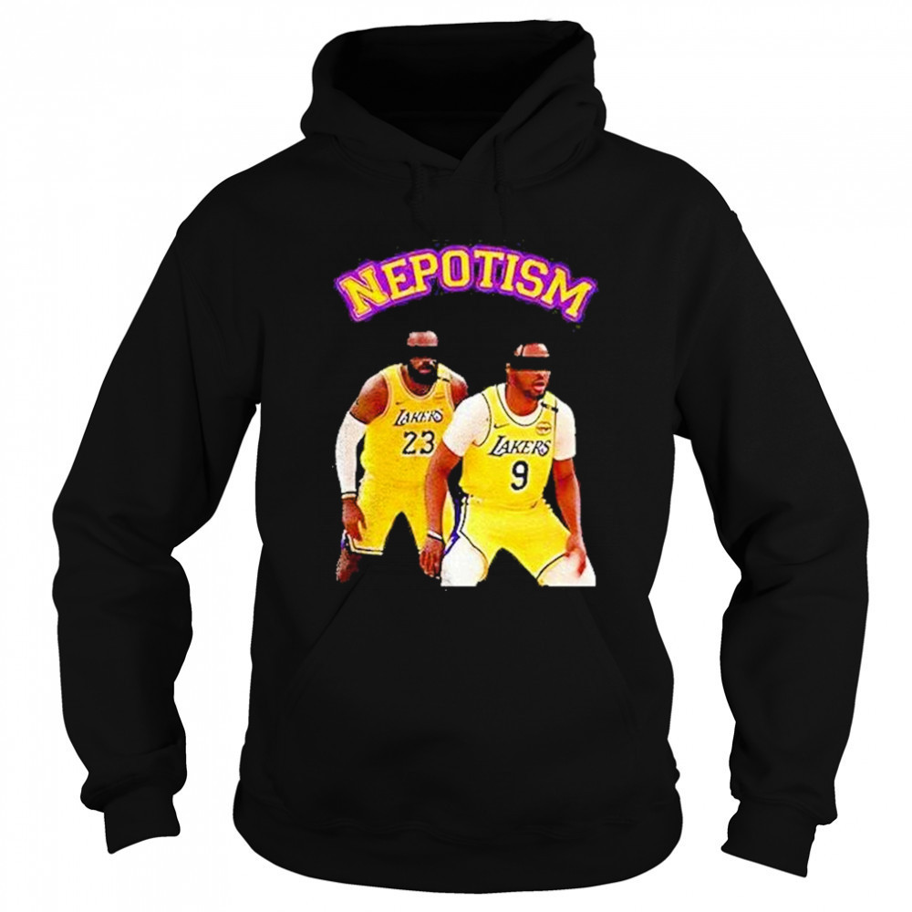 Lebron James And Bronny James Los Angeles Lakers Nba Basketball Nepotism Shirt Sweatshirt