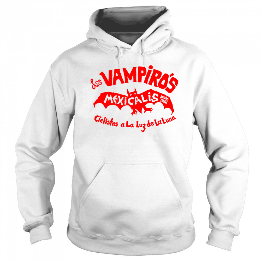 Los Vampiros Mexico Desde 1938 Ciclistas A La Luz De La Luna shirt Sweatshirt
