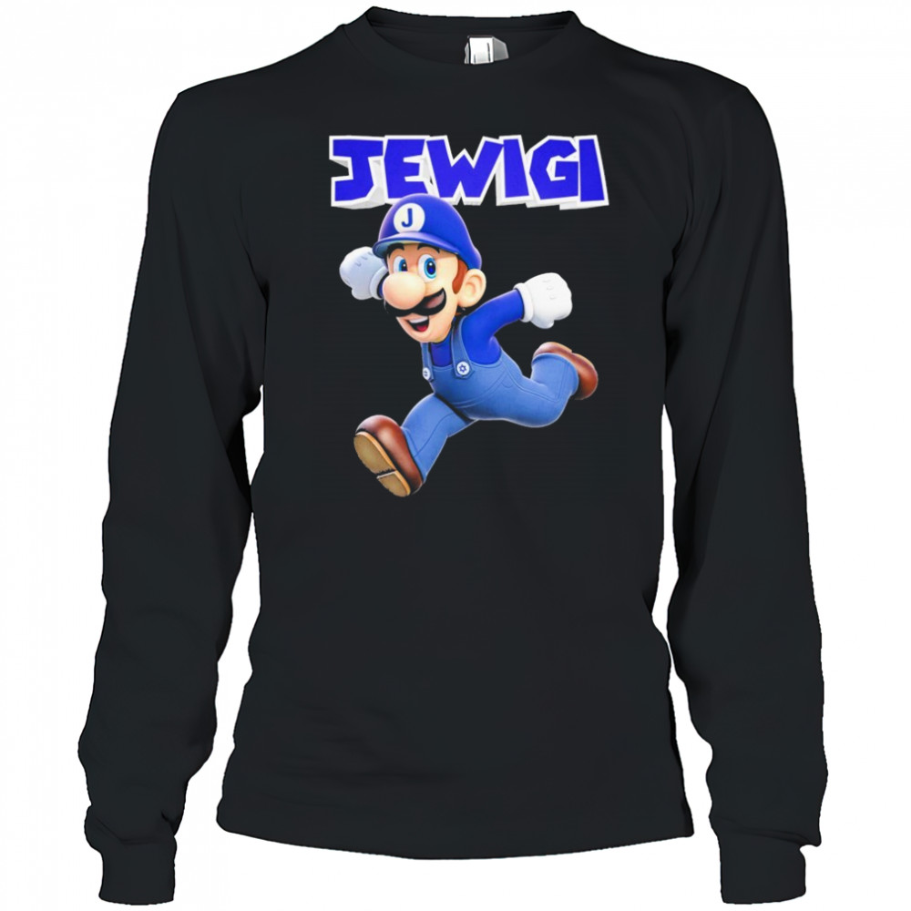Luigi Mario Jewigi T-shirt Long Sleeved