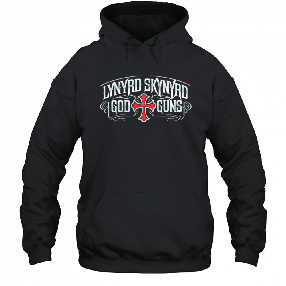 Lynyrd Skynyrd god guns shirt Hoodie