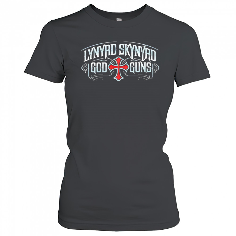 Lynyrd Skynyrd god guns shirt Women's T-shirt