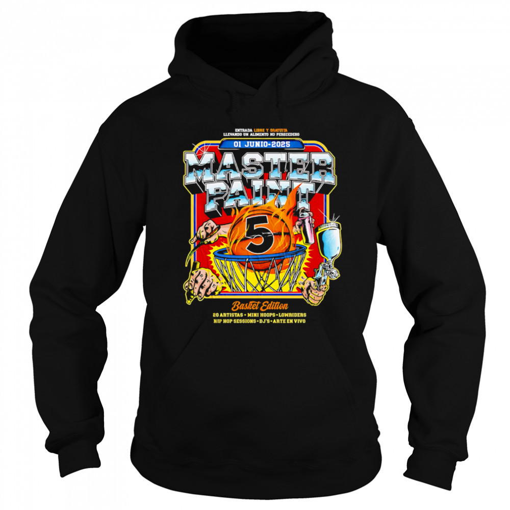 Master Paint 5 Basket Edition 2025 Indiana Pacers shirt Sweatshirt