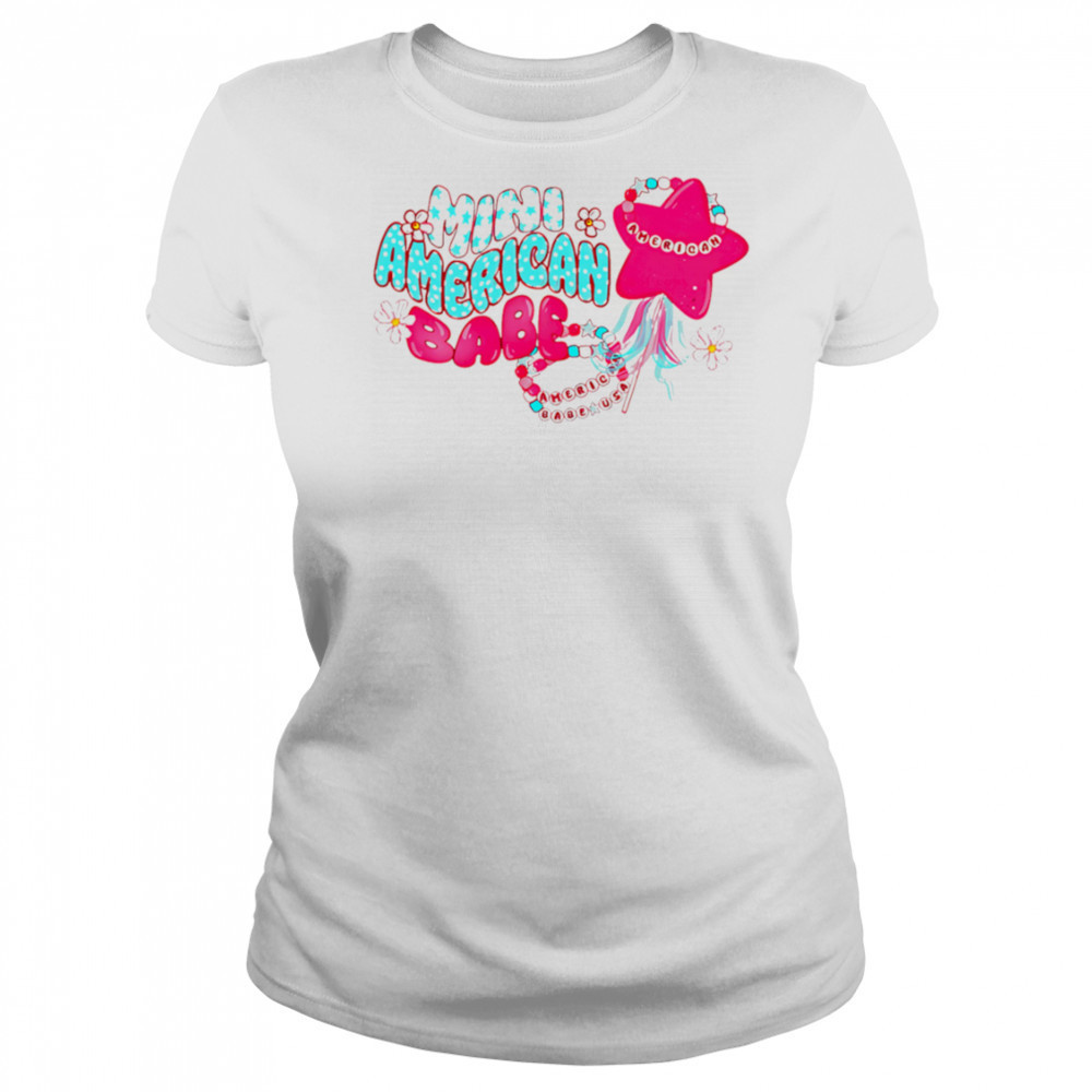 Mini American babe USA shirt Women's T-shirt