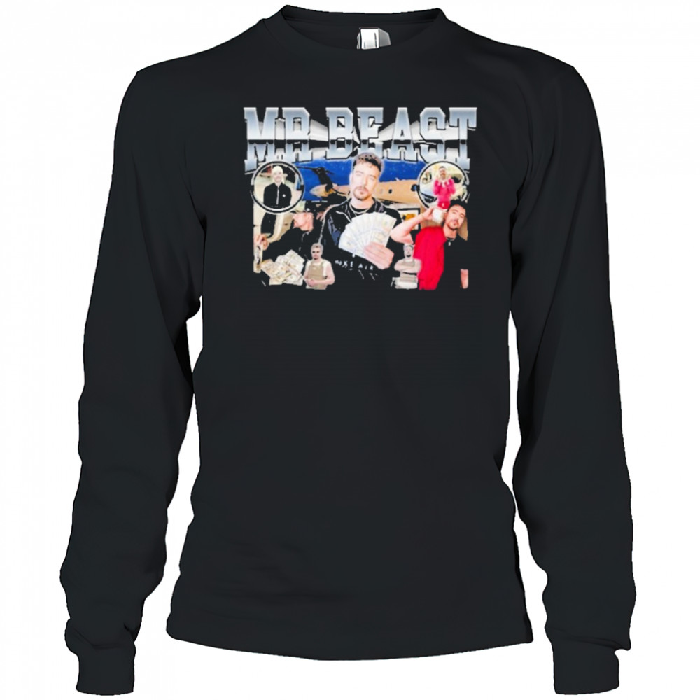 Mr Beast Hood T-shirt Long Sleeved
